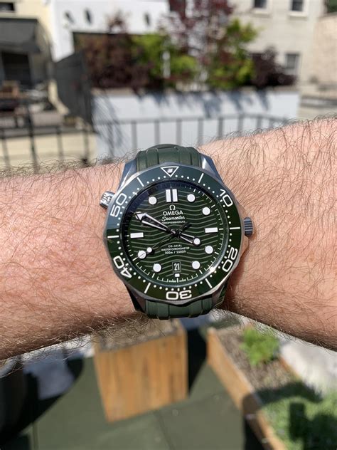 omega seamaster green review|omega seamaster price.